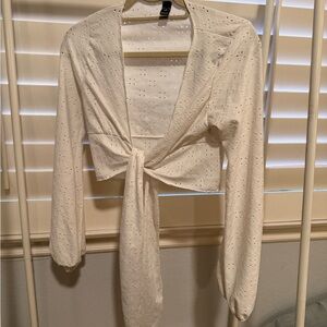 Windsor White Eyelet Blouse